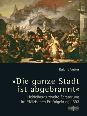 cover image of "Die ganze Stadt ist abgebrannt"